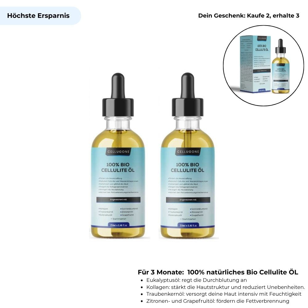 100% Bio Cellulite Oil 125ml